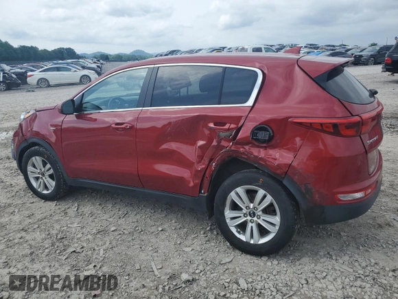 2018 Kia Sportage LX z VIN KNDPMCACXJ7436215, wystawiony jako Copart lot #57207445 z przebiegiem 87 618 mil mil oraz Szkoda całkowita • Salvage title. Historia ofert i sprzedaży dostępna na DreamBid. Obrazek 2.