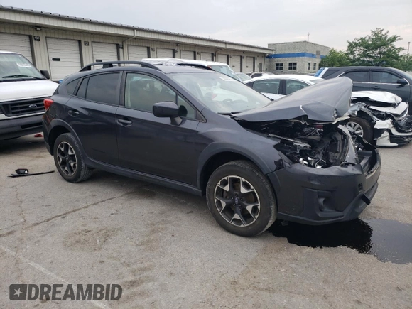 2019 Subaru Crosstrek Premium with VIN JF2GTACC6K8257932, listed as a Copart auction lot 59082525 with 76,736 mi miles and Salvage title. Bid and sale history available at DreamBid. Image 4.