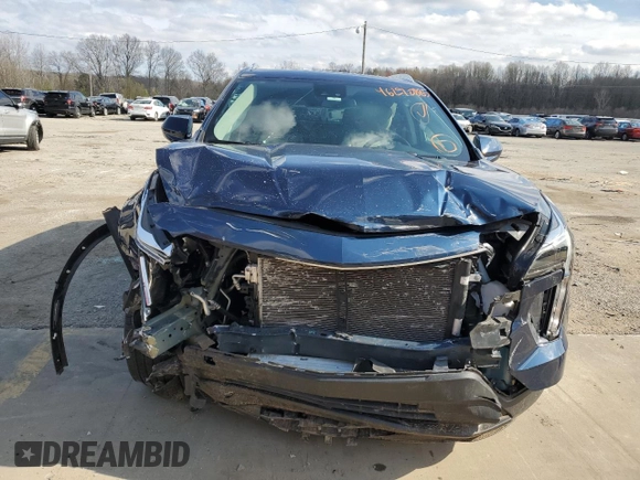 2020 Cadillac XT4 AWD Luxury with VIN 1GYFZBR41LF072810, listed as a Copart auction lot 46290883 with 28,258 mi miles and . Bid and sale history available at carsss.com. Image 5.