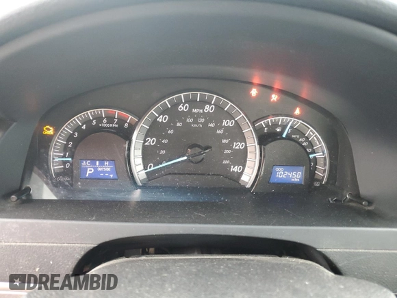 2013 Toyota Camry L with VIN 4T1BF1FK1DU224474, listed as a Copart auction lot 51420525 with 102,450 mi miles and Salvage Title. Bid and sale history available at carsss.com. Image 9.