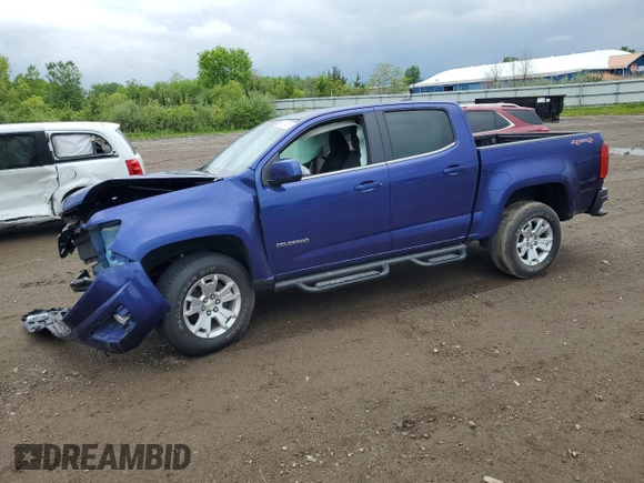 2017 Chevrolet Colorado 4WD LT with VIN 1GCGTCEN4H1293001, listed as a Copart auction lot 57854715 with 147,982 mi miles and Salvage title. Bid and sale history available at DreamBid. Image 1.