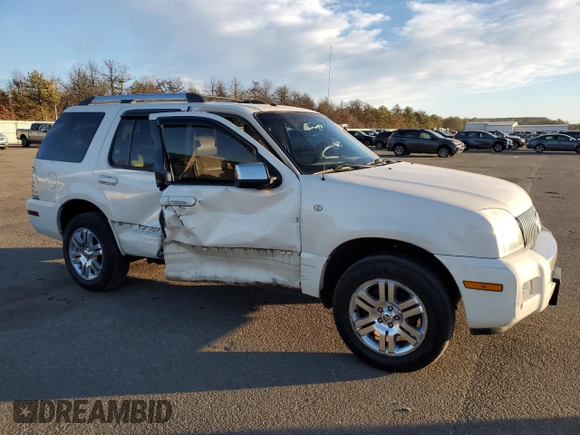2007 Mercury Mountaineer Premier with VIN 4M2EU48E97UJ21074, listed as a Copart auction lot 87696815 with 186,570 mi miles and Salvage Title. Bid and sale history available at carsss.com. Image 4.