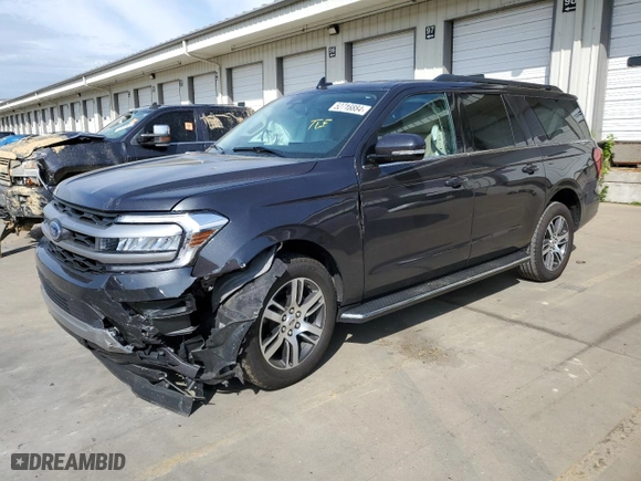 2023 Ford Expedition Max XLT with VIN 1FMJK1H87PEA09480, listed as a Copart auction lot 52716884 with 21,329 mi miles and Salvage Title. Bid and sale history available at carsss.com. Image 1.