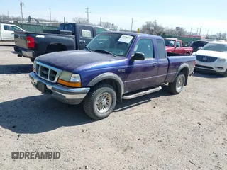 1998 Ford Ranger XL with VIN 1FTZR15U7WTA55468, listed as a IAAI auction lot 41786081 with 185,762 mi miles. Bid and sale history available at carsss.com. Image 2.
