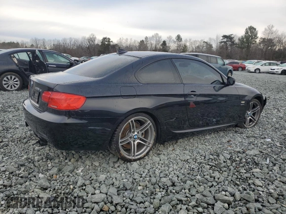 2013 BMW 3 Series 335is with VIN WBAKG1C58DJ217519, listed as a Copart auction lot 87397154 with 75,821 mi miles and Salvage Title. Bid and sale history available at carsss.com. Image 3.
