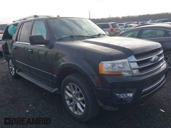 2017 Ford Expedition Max Limited с VIN 1FMJK2AT8HEA19103, выставлен на аукционе IAAI как лот 41176709 с пробегом 143 908 миль миль и . История ставок и продаж доступна на DreamBid. Изображение 1.
