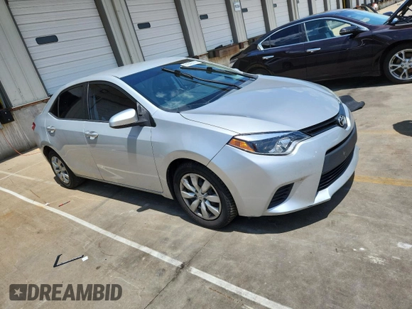 2014 Toyota Corolla L with VIN 2T1BURHE1EC058262, listed as a Copart auction lot 61843005 with 180,623 mi miles and Clean title. Bid and sale history available at DreamBid. Image 4.