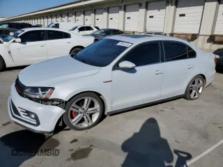 2017 Volkswagen Jetta GLI with VIN 3VW5T7AJ3HM337023, listed as a Copart auction lot 53444155 with 210,149 mi miles and Salvage title. Bid and sale history available at DreamBid. Image 1.