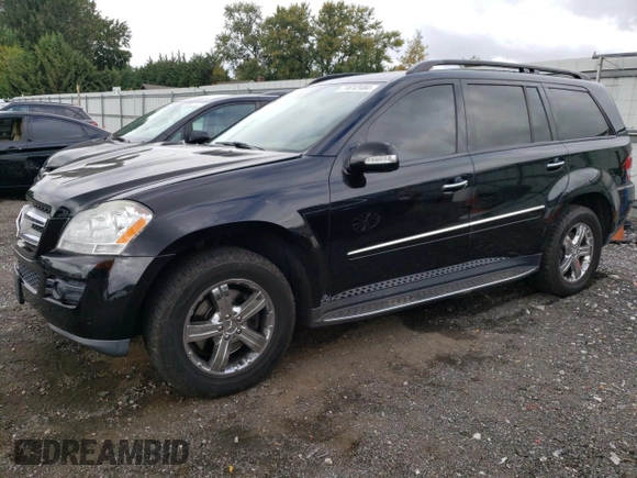 2008 Mercedes-Benz GL-Class 4.6L with VIN 4JGBF71E98A301538, listed as a Copart auction lot 71612184 with 157,189 mi miles and Salvage Title. Bid and sale history available at carsss.com. Image 1.