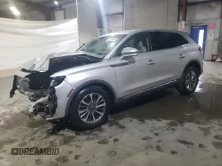 2019 Lincoln Nautilus Select with VIN 2LMPJ8K91KBL46310, listed as a Copart auction lot 46905635 with 53,610 mi miles and Salvage title. Bid and sale history available at DreamBid. Image 1.