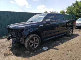 2016 Ford F-150 XLT with VIN 1FTEW1EG9GFA97903, listed as a Copart auction lot 60093465 with 85,110 mi miles and Salvage title. Bid and sale history available at DreamBid. Image 1.