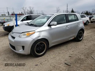 2009 Scion xD with VIN JTKKU10419J040643, listed as a Copart auction lot 52077965 with 188,467 mi miles and Non Repairable. Bid and sale history available at carsss.com. Image 1.