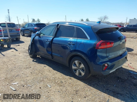 2020 Kia Niro LX with VIN KNDCB3LC9L5368912, listed as a IAAI auction lot 41749765 with 79,545 mi miles. Bid and sale history available at carsss.com. Image 3.