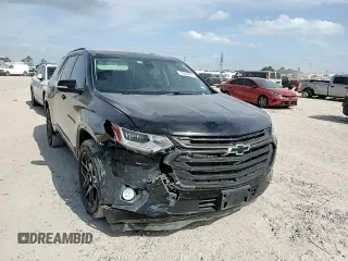 2021 Chevrolet Traverse Premier with VIN 1GNERKKW0MJ155132, listed as a Copart auction lot 53668635 with 91,501 mi miles and Salvage title. Bid and sale history available at DreamBid. Image 12.