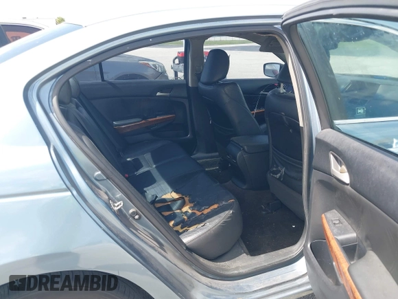 2011 Honda Accord EX-L with VIN 1HGCP3F82BA014374, listed as a IAAI auction lot 42714947 with 201,059 mi miles and . Bid and sale history available at DreamBid. Image 8.