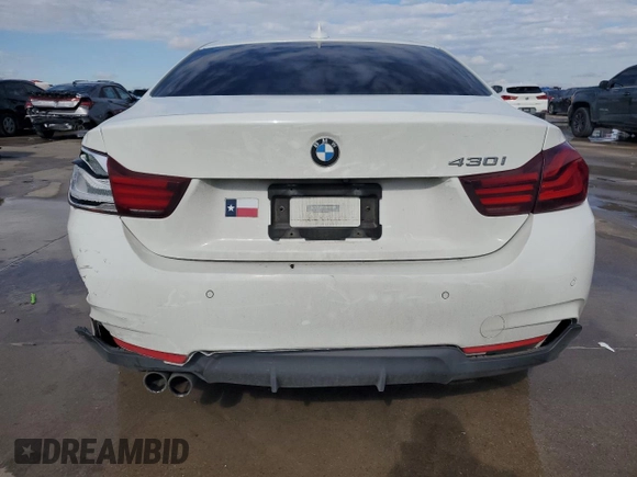 2020 BMW 4 Series 430i z VIN WBA4W3C01LAG91521, wystawiony jako Copart lot #43123475 z przebiegiem 66 320 mil mil oraz Szkoda całkowita • Salvage title. Historia ofert i sprzedaży dostępna na DreamBid. Obrazek 6.