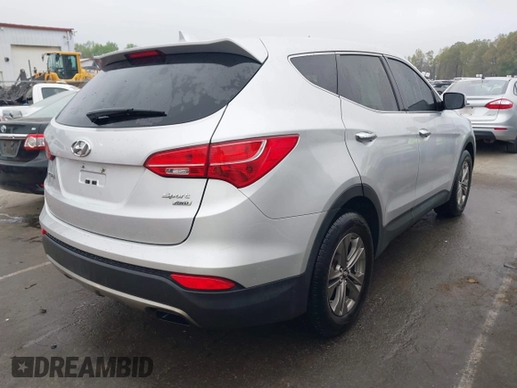2014 Hyundai Santa Fe Sport with VIN 5XYZTDLB7EG131737, listed as a IAAI auction lot 41917793 with 155,233 mi miles. Bid and sale history available at carsss.com. Image 4.