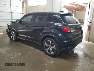 2020 Mitsubishi Outlander ES with VIN JA4AP3AU6LU013992, listed as a Copart auction lot 53069615 with 13,815 mi miles and Salvage title. Bid and sale history available at DreamBid. Image 2.
