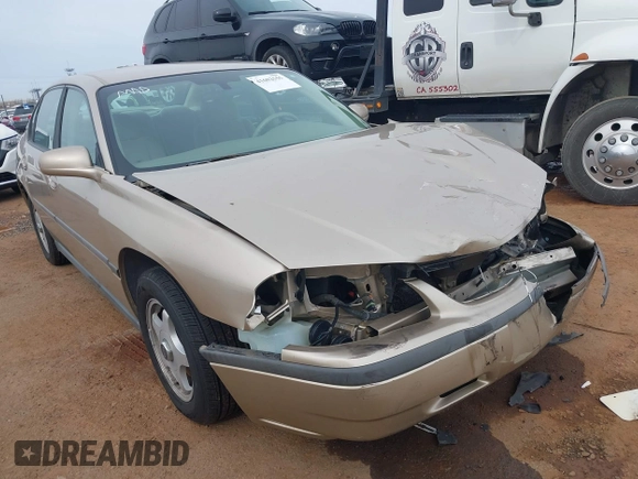 2004 Chevrolet Impala with VIN 2G1WF52E849305037, listed as a IAAI auction lot 41602555 with 59,997 mi miles and . Bid and sale history available at DreamBid. Image 1.