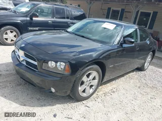 2010 Dodge Charger R/T with VIN 2B3CA5CT4AH143593, listed as a IAAI auction lot 41897749 with 95,767 mi miles. Bid and sale history available at carsss.com. Image 2.