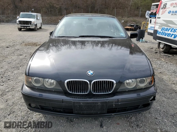 2002 BMW 5 Series 540iA with VIN WBADN63432GN85541, listed as a Copart auction lot 53723715 with 0 mi miles and Salvage Title. Bid and sale history available at carsss.com. Image 5.