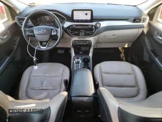 2021 Ford Escape SEL with VIN 1FMCU9H6XMUA60859, listed as a Copart auction lot 87805975 with 84,706 mi miles and Salvage Title. Bid and sale history available at carsss.com. Image 8.
