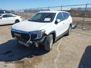 2022 GMC Terrain SLE with VIN 3GKALMEV1NL289914, listed as a IAAI auction lot 41694481 with 60,369 mi miles. Bid and sale history available at carsss.com. Image 18.