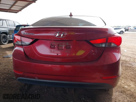 2015 Hyundai Elantra SE with VIN 5NPDH4AE1FH594184, listed as a IAAI auction lot 41602213 with 114,228 mi miles and . Bid and sale history available at DreamBid. Image 17.