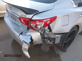 2015 Infiniti Q50 Premium with VIN JN1BV7AP8FM331816, listed as a IAAI auction lot 41760845 with 168,507 mi miles. Bid and sale history available at carsss.com. Image 6.