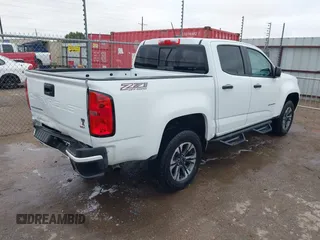 2021 Chevrolet Colorado 4WD Z71 with VIN 1GCGTDEN9M1256767, listed as a IAAI auction lot 42188311 with 55,116 mi miles and . Bid and sale history available at DreamBid. Image 4.