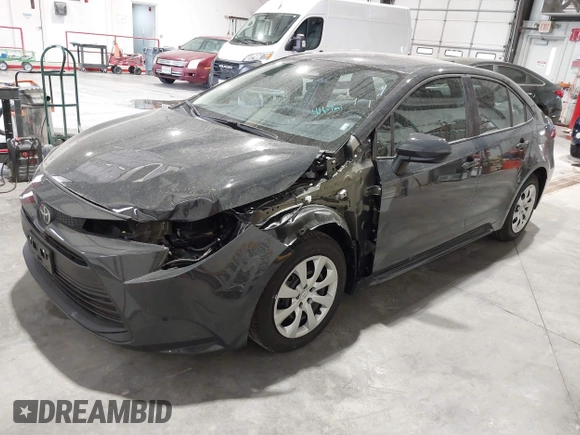 2025 Toyota Corolla LE with VIN 5YFB4MDE3SP259777, listed as a IAAI auction lot 42046650 with 4,167 mi miles. Bid and sale history available at carsss.com. Image 16.