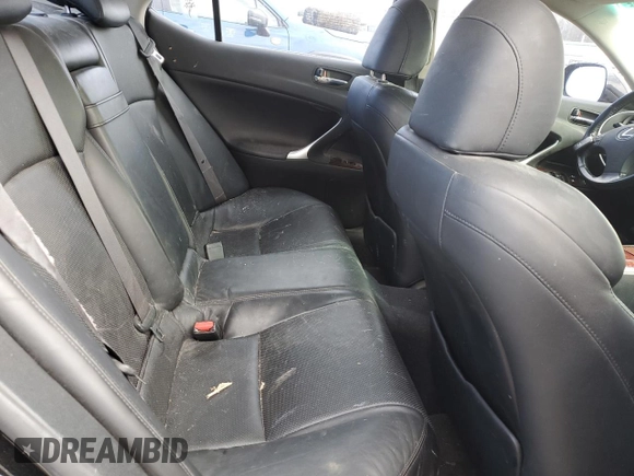 2006 Lexus IS 250 z VIN JTHCK262462003894, wystawiony jako Copart lot #54122785 z przebiegiem 219 898 mil mil oraz Szkoda całkowita • Salvage title. Historia ofert i sprzedaży dostępna na DreamBid. Obrazek 10.