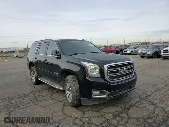 2015 GMC Yukon SLE with VIN 1GKS2AKC6FR229744, listed as a Copart auction lot 88270295 with 215,762 mi miles and Salvage Title. Bid and sale history available at DreamBid. Image 12.