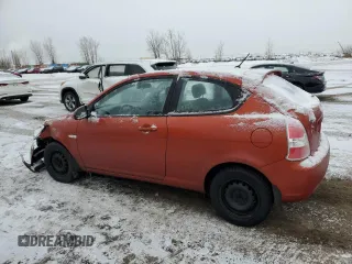 2008 Hyundai Accent Man L with VIN KMHCN35C48U087324, listed as a Copart auction lot 85001354 with 167,667 mi miles and Salvage Title. Bid and sale history available at carsss.com. Image 2.
