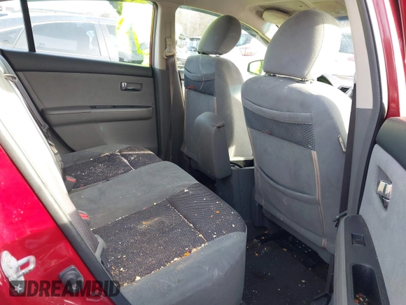 2007 Nissan Sentra 2.0 with VIN 3N1AB61E87L655566, listed as a IAAI auction lot 41327572 with 186,318 mi miles and . Bid and sale history available at DreamBid. Image 8.