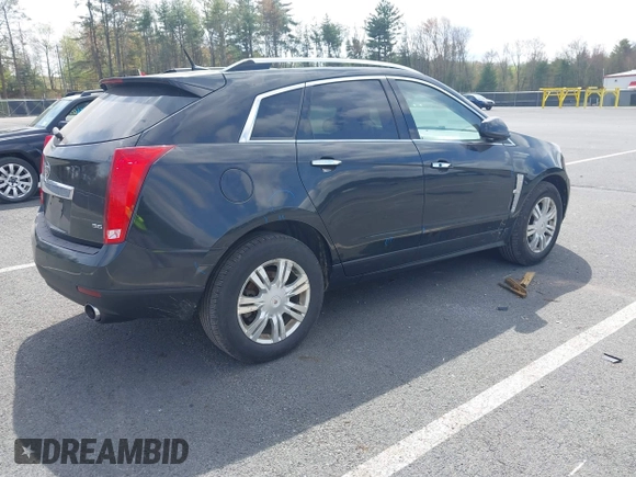 2012 Cadillac SRX Luxury Collection with VIN 3GYFNDE3XCS582993, listed as a IAAI auction lot 42165864 with 137,009 mi miles. Bid and sale history available at carsss.com. Image 4.