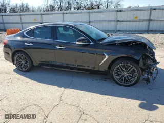 2019 Genesis G70 2.0T Advanced with VIN KMTG34LA6KU031624, listed as a Copart auction lot 42778384 with 68,370 mi miles. Bid and sale history available at carsss.com. Image 4.
