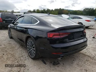 2018 Audi A5 Sportback Premium Plus with VIN WAUBNCF5XJA121335, listed as a Copart auction lot 59156722 with 64,980 mi miles. Bid and sale history available at carsss.com. Image 3.