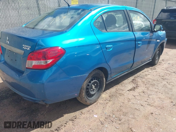 2019 Mitsubishi Mirage ES z VIN ML32F3FJ7KHF15323, wystawiony jako IAAI lot #42307317 z przebiegiem 58 623 mil mil oraz . Historia ofert i sprzedaży dostępna na DreamBid. Obrazek 4.