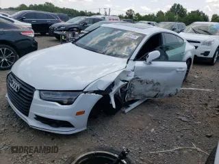 2016 Audi A7 3.0 Premium Plus with VIN WAUWGAFC0GN011572, listed as a Copart auction lot 59083173 with 0 mi miles. Bid and sale history available at carsss.com. Image 1.
