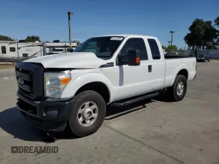 2014 Ford F-250 XL with VIN 1FT7X2B64EEB66846, listed as a Copart auction lot 57212565 with 261,721 mi miles and Salvage title. Bid and sale history available at DreamBid. Image 1.