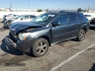 2007 Lexus RX 400h with VIN JTJGW31U272002022, listed as a Copart auction lot 88346995 with 80,460 mi miles and Salvage Title. Bid and sale history available at DreamBid. Image 1.