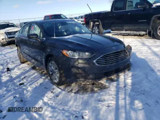 2019 Ford Fusion Hybrid SE with VIN 3FA6P0LU6KR168092, listed as a Copart auction lot 46120895 with 0 mi miles and Salvage Title. Bid and sale history available at carsss.com. Image 4.