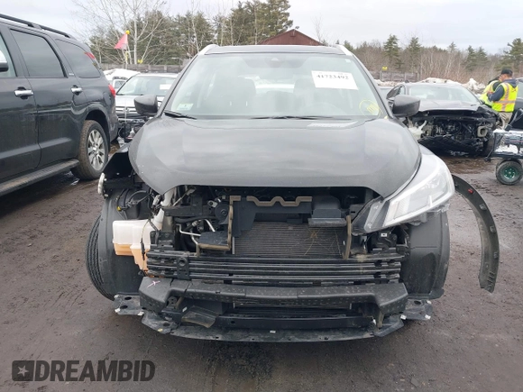 2023 Nissan Kicks SV with VIN 3N1CP5CV6PL484186, listed as a IAAI auction lot 41723492 with 16,536 mi miles. Bid and sale history available at carsss.com. Image 13.
