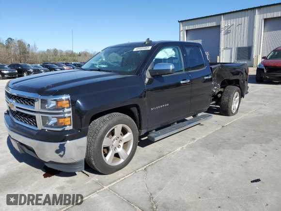 2015 Chevrolet Silverado 1500 LS with VIN 1GCRCPEH4FZ380583, listed as a Copart auction lot 49405885 with 51,436 mi miles and Salvage Title. Bid and sale history available at DreamBid. Image 1.