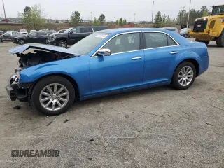 2014 Chrysler 300 with VIN 2C3CCAEG3EH378627, listed as a Copart auction lot 51598315 with 135,293 mi miles and Salvage Title. Bid and sale history available at carsss.com. Image 1.