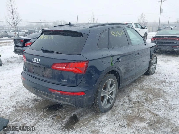2019 Audi Q5 Premium Plus with VIN WA1BNAFY5K2094343, listed as a IAAI auction lot 41619628 with 64,613 mi miles. Bid and sale history available at carsss.com. Image 4.