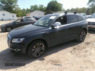 2014 Audi SQ5 Premium Plus with VIN WA1CGAFP6EA037813, listed as a IAAI auction lot 42058246 with 104,623 mi miles and . Bid and sale history available at DreamBid. Image 17.