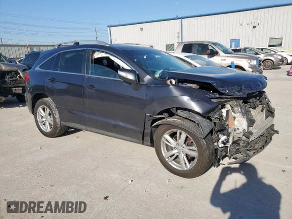2015 Acura RDX with VIN 5J8TB4H33FL005022, listed as a Copart auction lot 52649365 with 0 mi miles and Salvage Title. Bid and sale history available at carsss.com. Image 4.