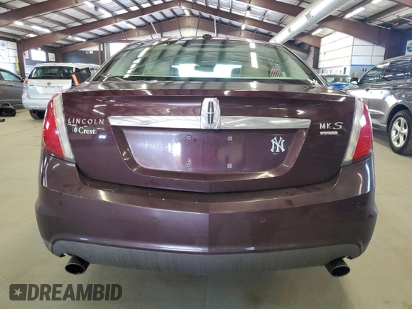2011 Lincoln MKS EcoBoost with VIN 1LNHL9FT2BG612853, listed as a Copart auction lot 51654725 with 299,599 mi miles and Clean title. Bid and sale history available at DreamBid. Image 6.